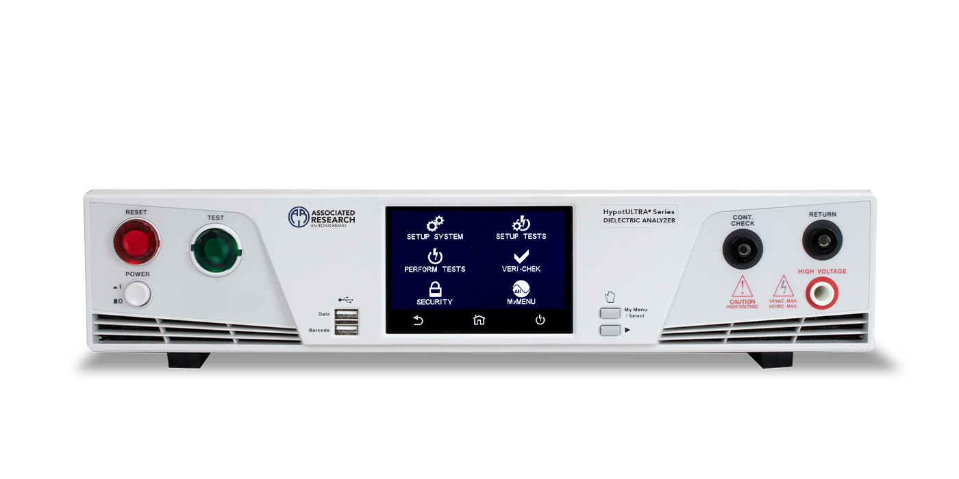 HypotULTRA, multi-function electrical safety tester, Hipot, Ground Bond, Insulation Resistance