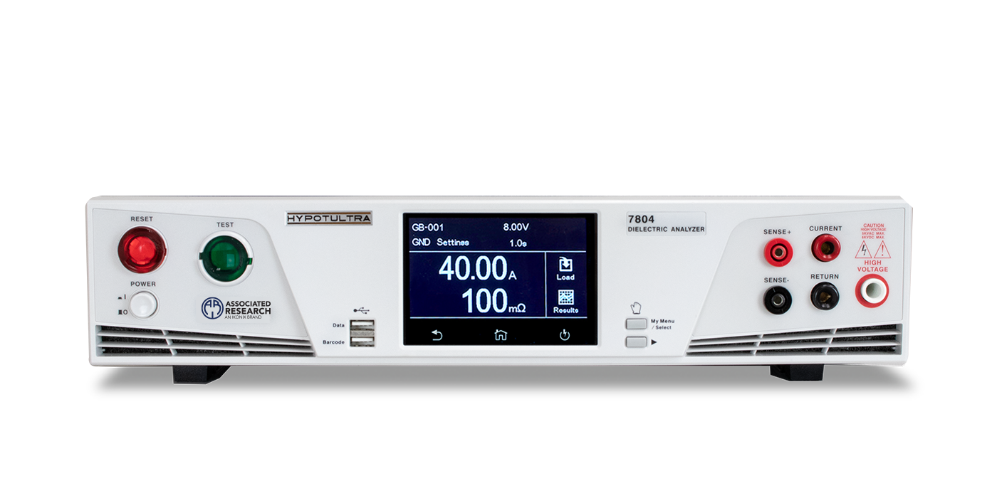 HypotULTRA, multi-function electrical safety tester, Hipot, Ground Bond, Insulation Resistance